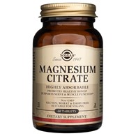 Solgar Magnesium Citrate (Magnesiumcitrat) - 60 Tabletten