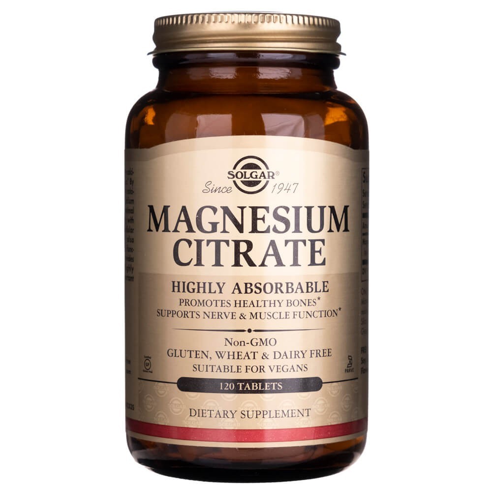 Solgar Magnesium Citrate - 120 tablet