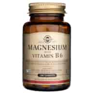 Solgar Magnesium with Vitamin B6 - 100 Tablets