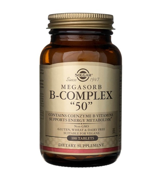 Solgar Megasorb B-Complex 50 - 100 tablet