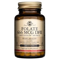 Solgar Folat 666 mcg DFE (Metafolin® 400 mcg) - 100 Tabletten