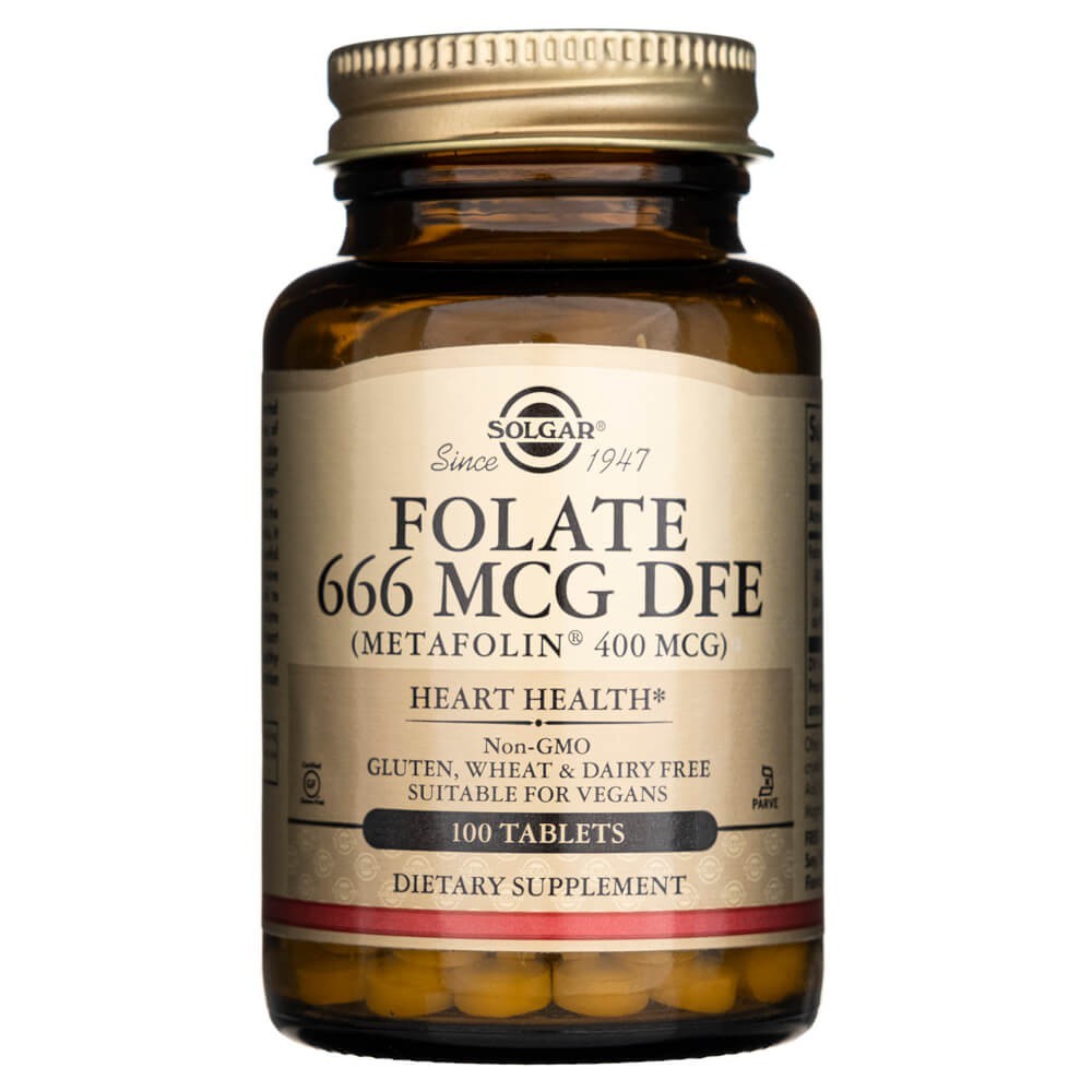 Solgar Foliany 400 mcg - 100 tabletek