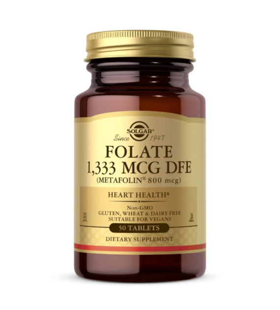 Solgar Foliany 800 mcg - 50 tabletek