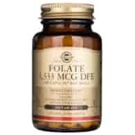 Solgar Folate 1333 mcg DFE (Metafolin® 800 mcg) - 100 Tablets