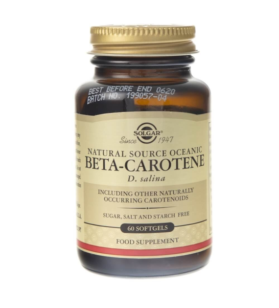 Solgar Naturalny Beta Karoten 7,5 mg - 60 kapsułek