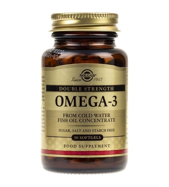 Solgar Double Strength Omega-3 - 30 kapsułek