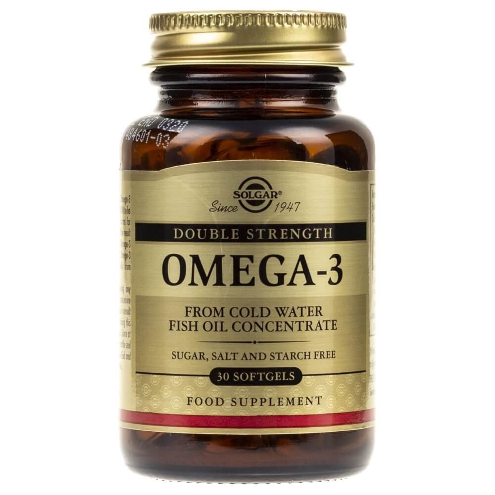 Solgar Double Strength Omega-3 - 30 kapsułek