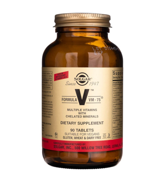 Solgar Formula VM-75 - 90 Tablets