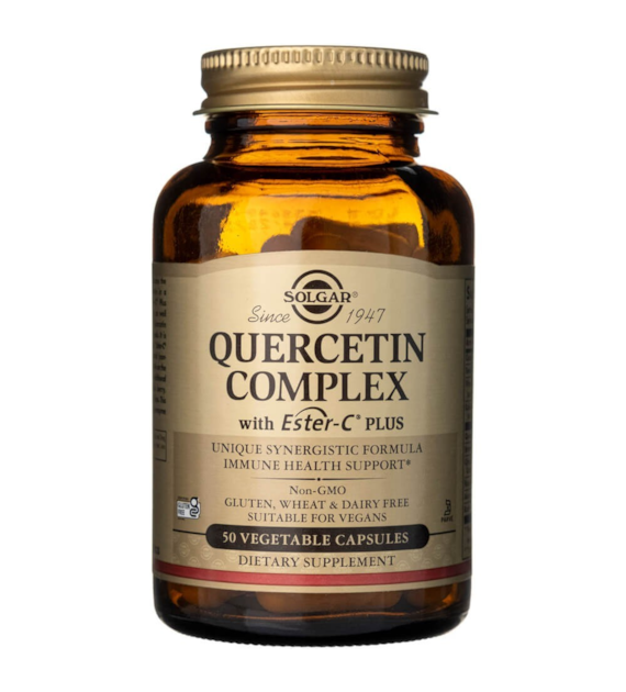 Solgar Quercetin Complex with Ester-C® Plus - 50 Veg Capsules