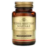 Solgar Reishi Shiitake Maitake Mushroom Extract - 50 Veg Capsules