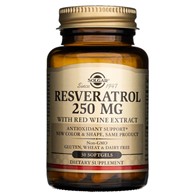 Solgar Resveratrol 250 mg - 30 kapsułek