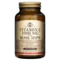 Solgar Vitamin C 1000 mg with Rose Hips - 100 Tablets