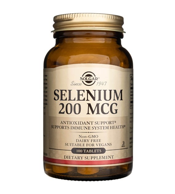 Solgar Selen 200 mcg - 100 Tabletten