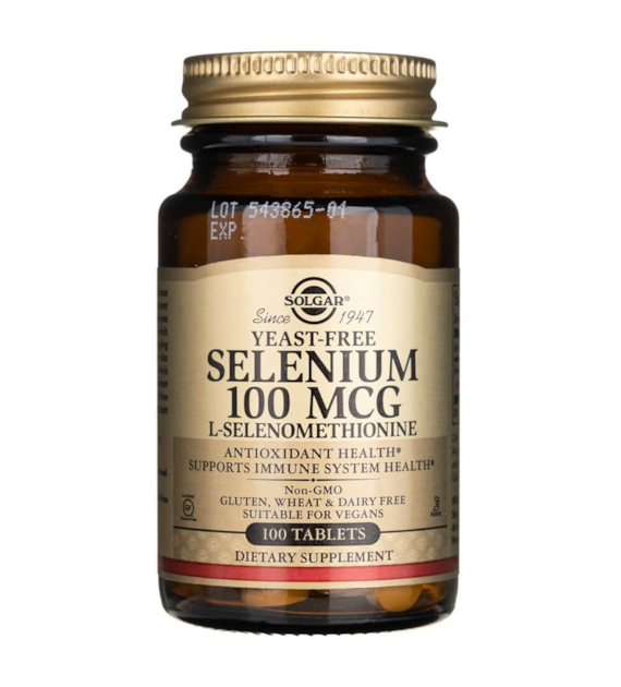 Solgar Selen 100 µg - 100 tabletek
