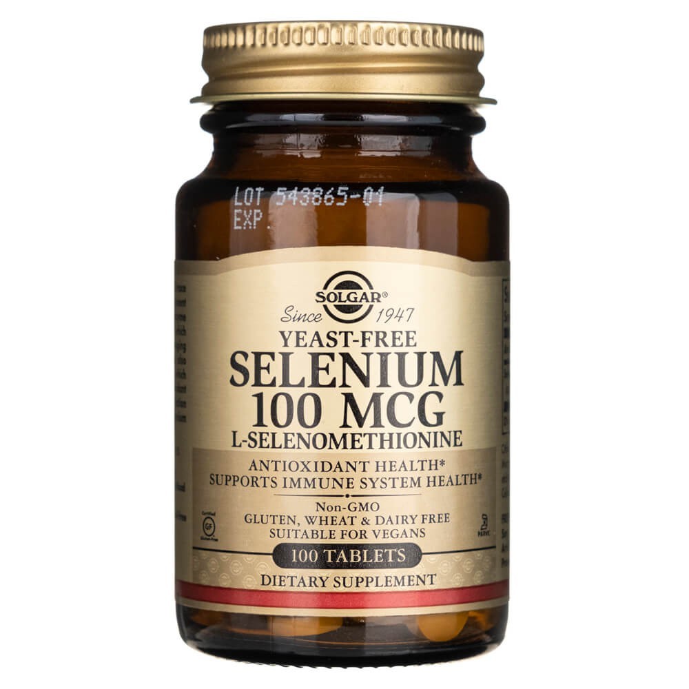 Solgar Selen Hefefrei 100 mcg - 100 Tabletten