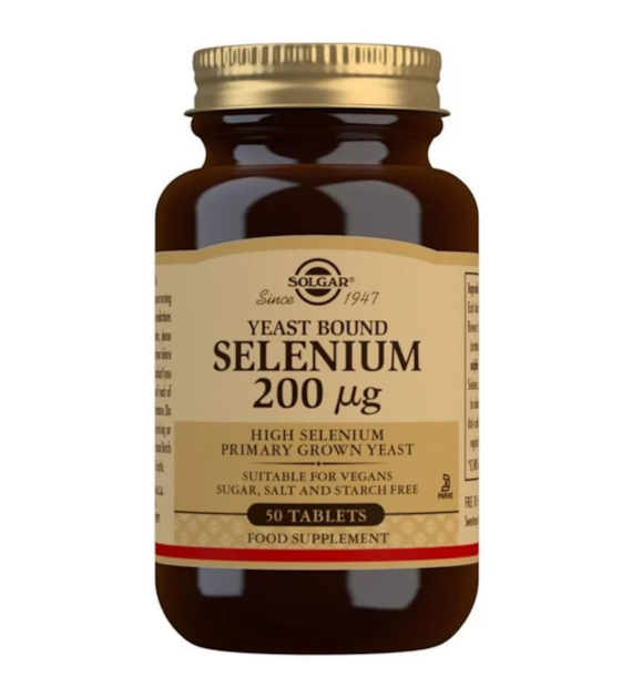 Solgar Selen 200 µg - 50 tabletek