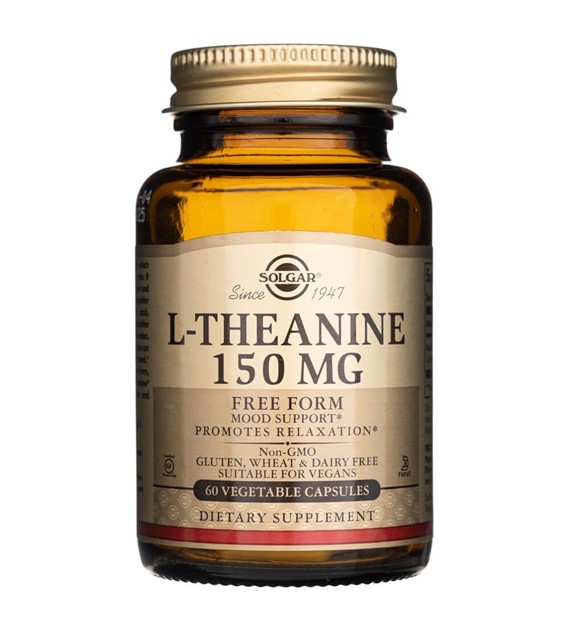 Solgar L-Theanin 150 mg - 60 pflanzliche Kapseln