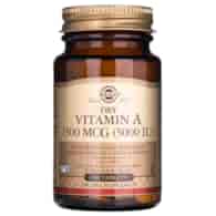 Solgar Dry Vitamin A 1500 mcg (5000 IU) - 100 Tablets