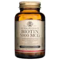 Solgar Biotin 5000 mcg - 50 Veg Capsules