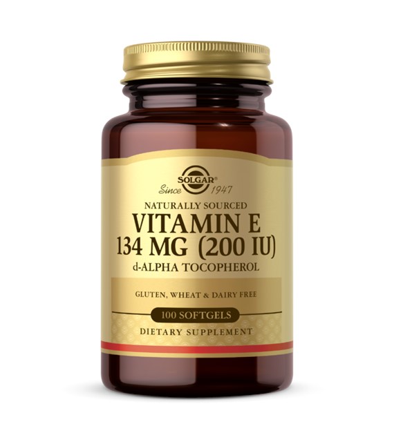 Solgar Vitamin E 134 mg ( 200 IU ) - 100 měkkých gelů