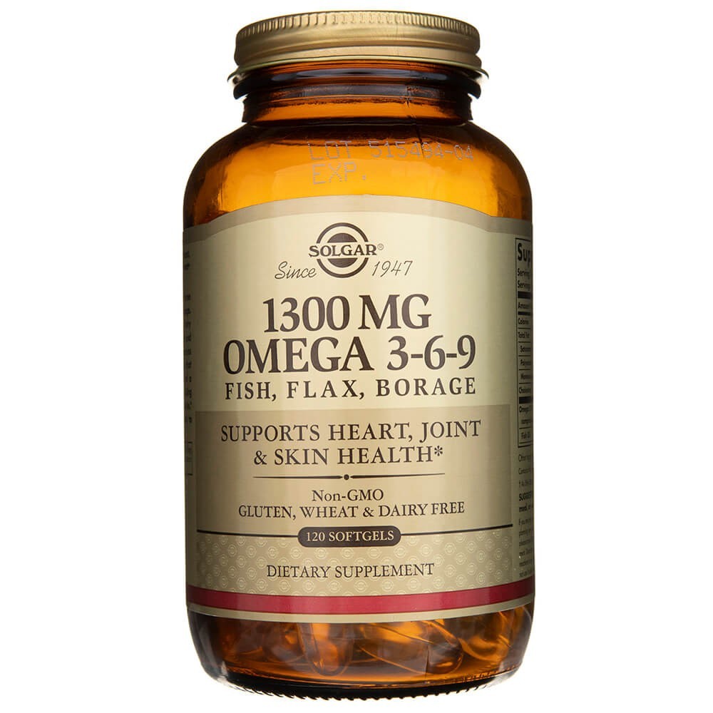 Solgar Omega 3-6-9 1300 mg - 120 Weichkapseln