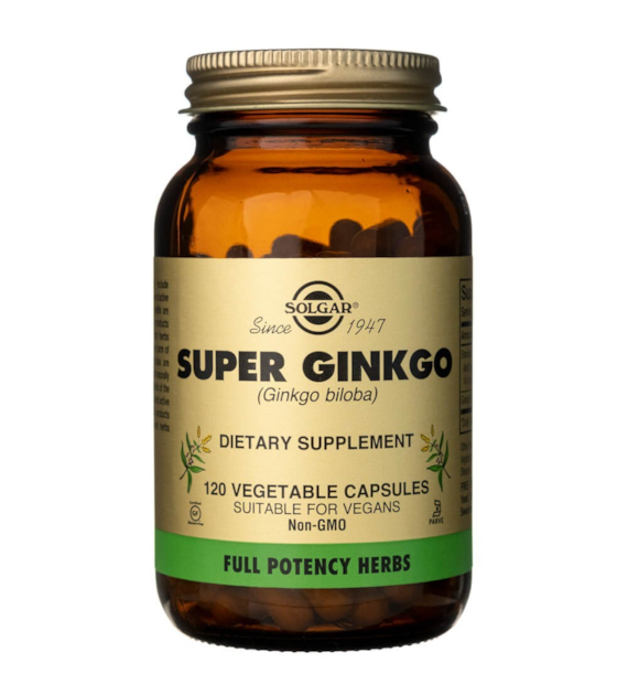 Solgar Super Ginkgo - 120 veg. kapslí