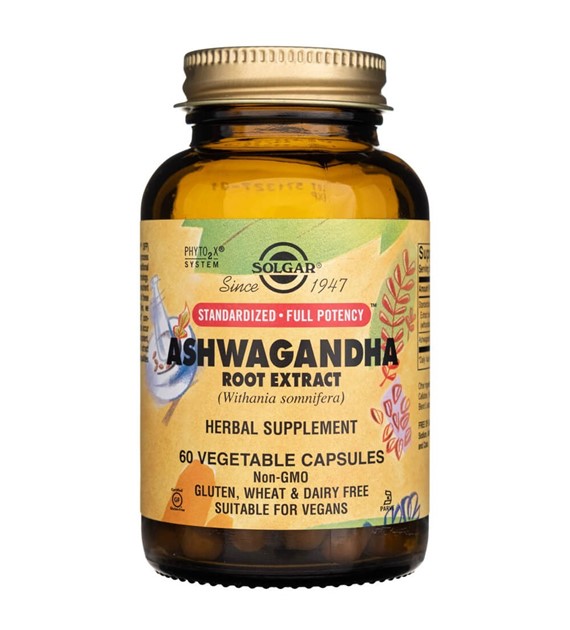 Solgar SFP Ashwagandha Root Extract - 60 veg. kapslí