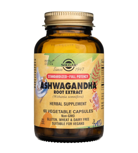 Solgar Ashwagandha Extract - 60 kapsułek