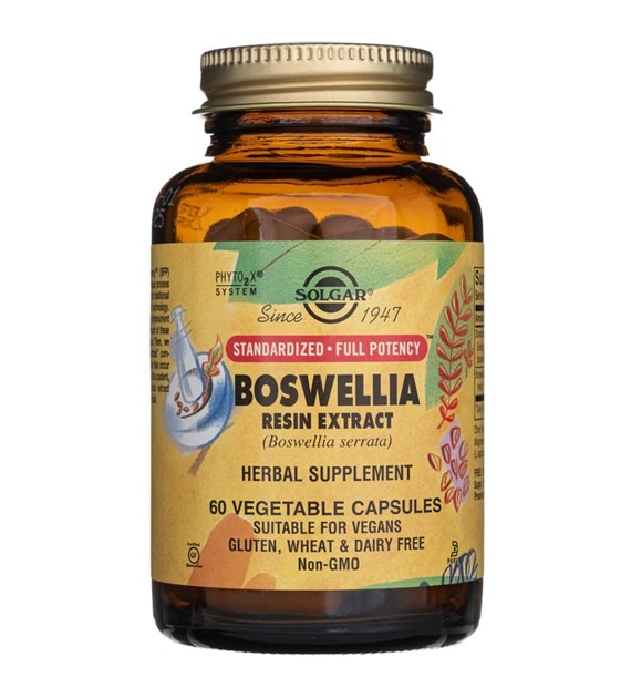 Solgar SFP Boswellia Resin Extract - 60 Veg Capsules