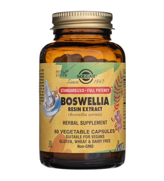 Solgar Boswellia ekstrakt z żywicy - 60 kapsułek