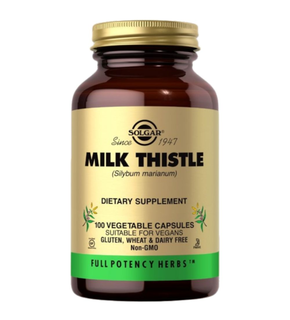Solgar Milk Thistle (Ostropest Plamisty) - 250 kapsułek