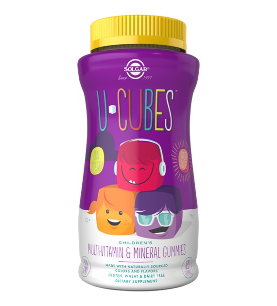 Solgar U-Cubes Children's Multi-Vitamin and Mineral - 120 Gummies