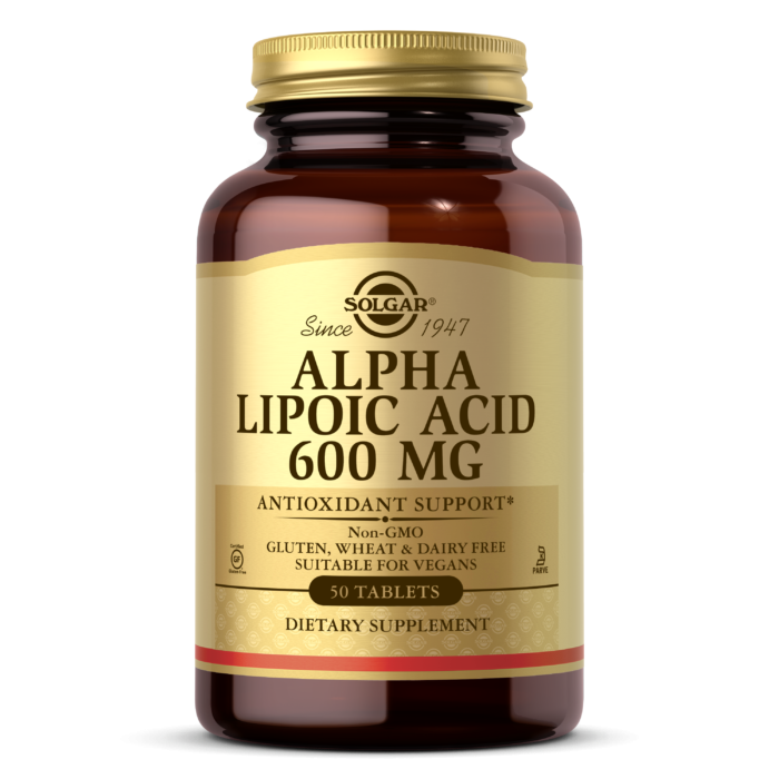 Solgar Kwas Alfa Liponowy 600 mg - 50 tabletek