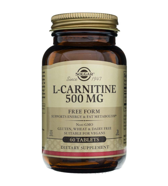 Solgar L-Karnityna 500 mg - 60 tabletek