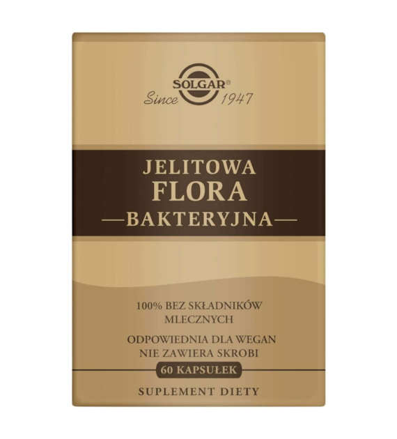 Solgar Jelitowa flora bakteryjna - 60 kapsułek