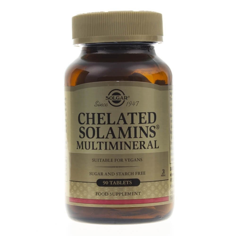 Solgar Sole Mineralne Chelaty - 90 tabletek