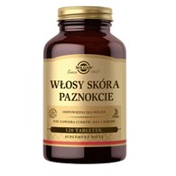 Solgar Włosy, skóra, paznokcie PL - 120 tabletek