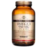 Solgar Omega 3 in dreifacher Stärke 950 mg - 100 Weichkapseln