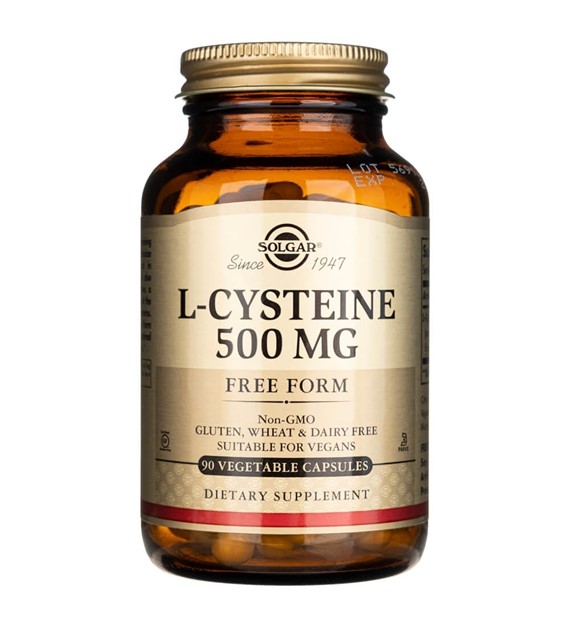 Solgar L-Cysteine 500 mg mg - 90 Capsules