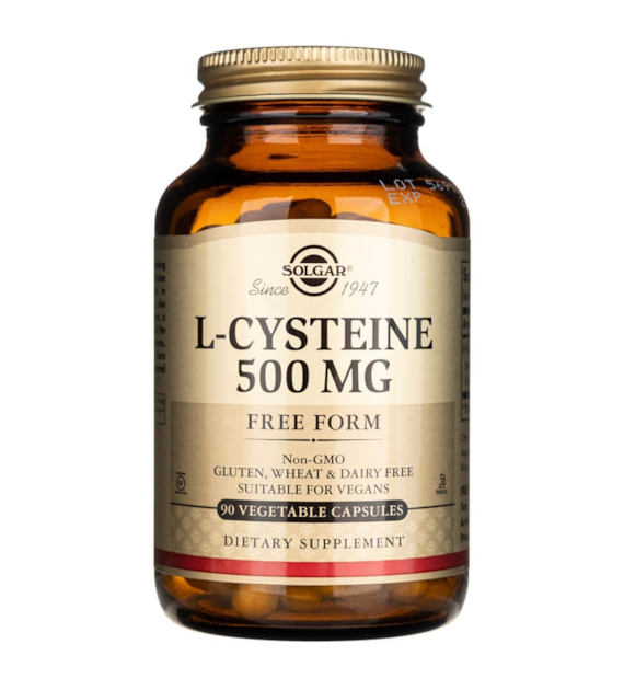 Solgar L-Cysteine 500 mg mg - 90 Capsules