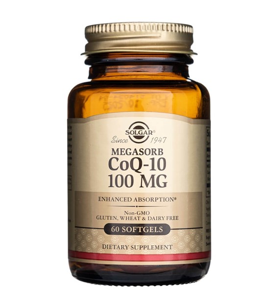 Solgar Megasorb CoQ-10 100 mg - 30 Softgels