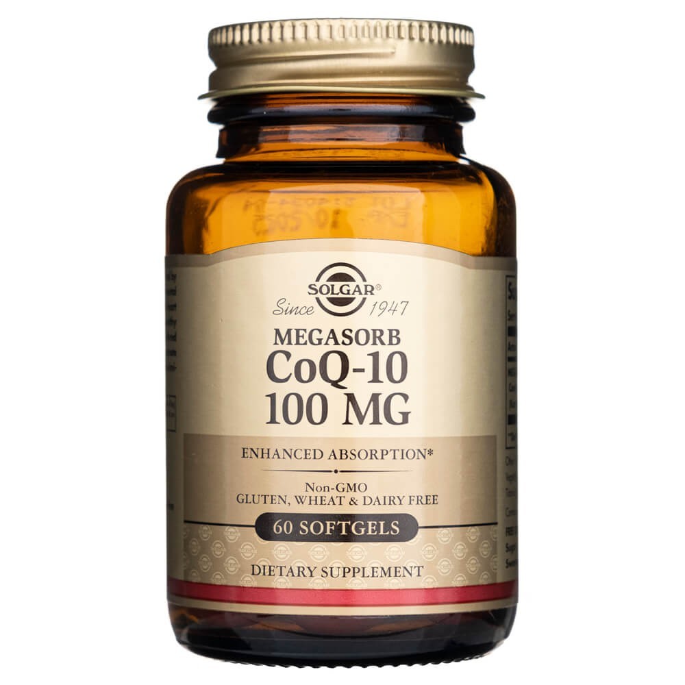 Solgar Megasorb CoQ-10 100 mg - 30 měkkých gelů