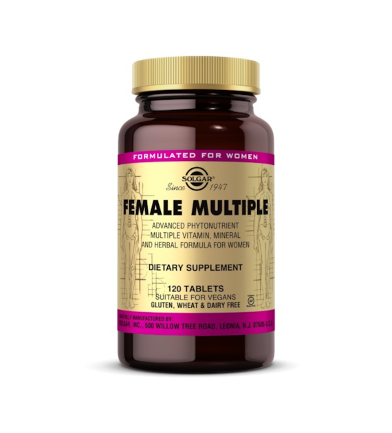 Solgar Female Multiple (multiwitamina dla kobiet) - 120 tabletek