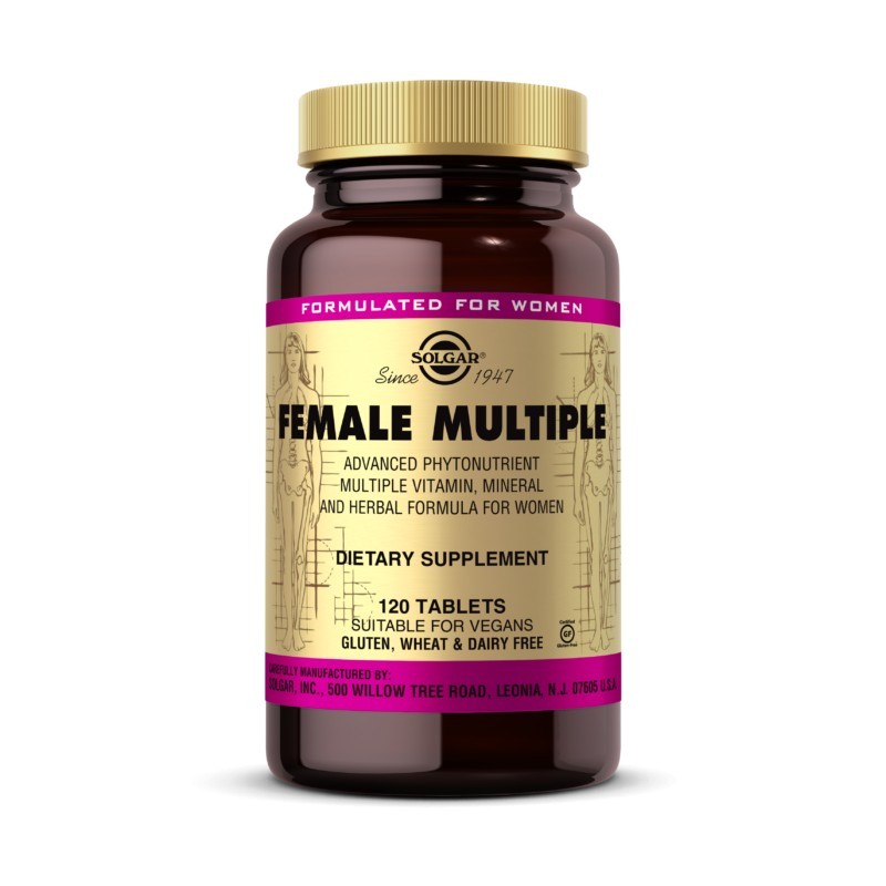 Solgar Female Multiple (multiwitamina dla kobiet) - 120 tabletek