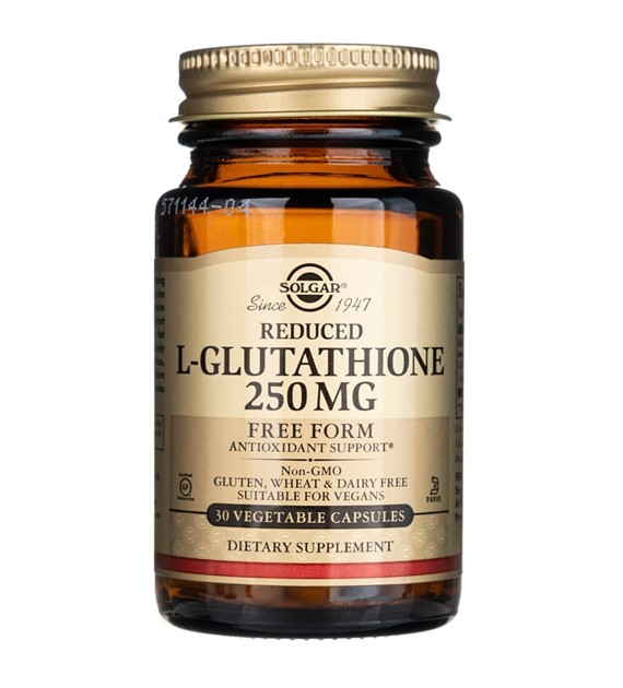 Solgar Redukovaný L-glutathion 250mg - 30 veg. kapslí