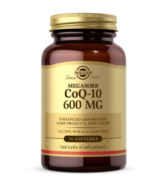 Solgar Megasorb Koenzym Q10 600 mg - 30 kapsułek