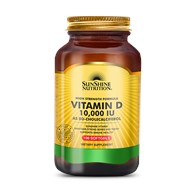 Sunshine Nutrition Witamina D (cholekalcyferol) - 100 kapsułek żelowych