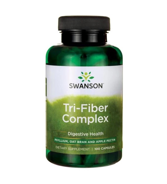 Swanson Tri-Fiber Complex (Naturalny błonnik) - 100 kapsułek