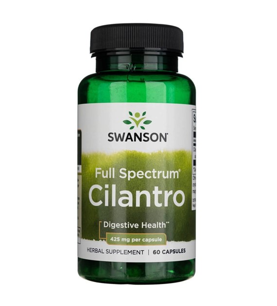 Swanson Full Spectrum Cilantro 425 mg - 60 Capsules