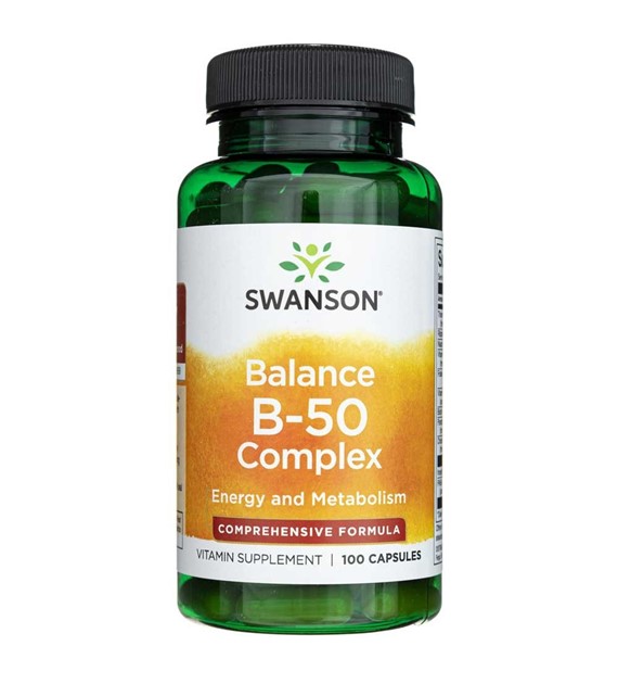 Swanson Balance B-50 Complex - 100 Capsules